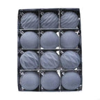 12 Velvety Christmas Tree Hanging Balls Party Decoration Multiple Color Set B03E