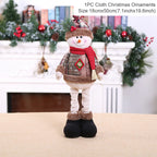 Christmas Santa Doll Merry Christmas Decorations for Home 2024 Table Xmas Ornaments Navidad Natal Noel New Year Decor 2025 Gifts