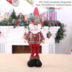 Christmas Santa Doll Merry Christmas Decorations for Home 2024 Table Xmas Ornaments Navidad Natal Noel New Year Decor 2025 Gifts